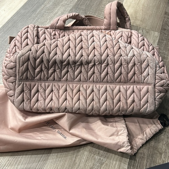 Paige Carryall Dusty Rose Diaper Bag - Picture 3 of 3